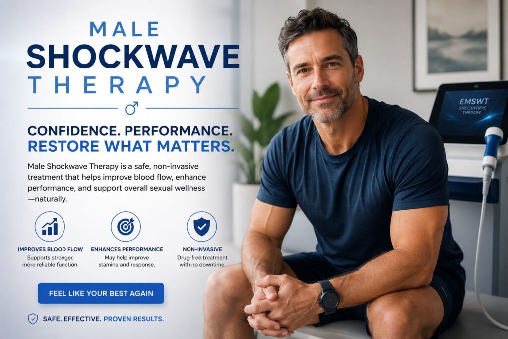Restore Confidence & Performance with Male SoftWave Sexual Therapy
